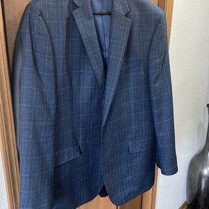 Blue chaps blazer